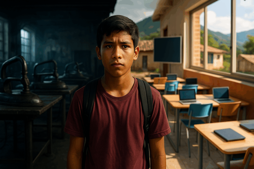 Que ningún joven tenga que elegir entre comer o estudiar.